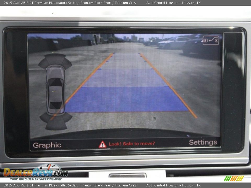 2015 Audi A6 2.0T Premium Plus quattro Sedan Phantom Black Pearl / Titanium Gray Photo #18