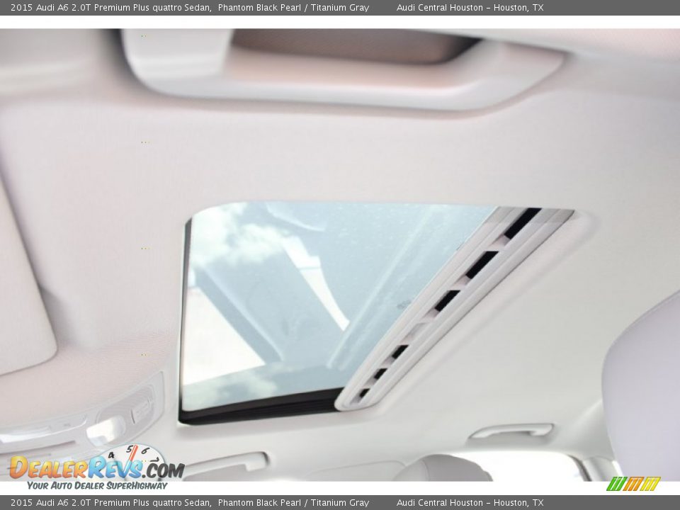 2015 Audi A6 2.0T Premium Plus quattro Sedan Phantom Black Pearl / Titanium Gray Photo #23