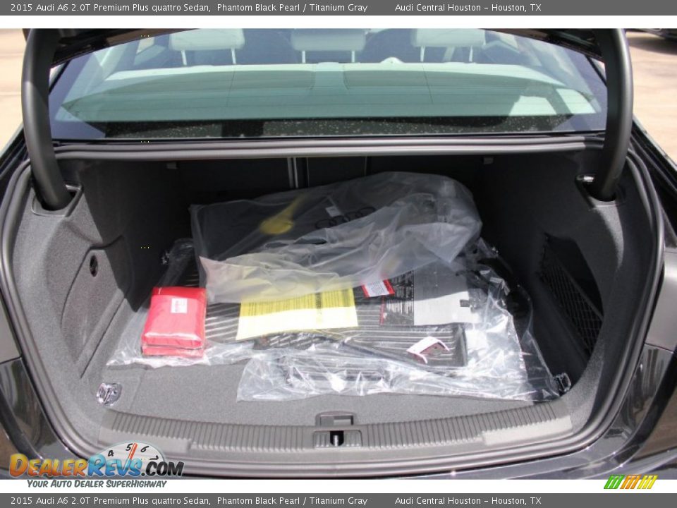 2015 Audi A6 2.0T Premium Plus quattro Sedan Phantom Black Pearl / Titanium Gray Photo #29