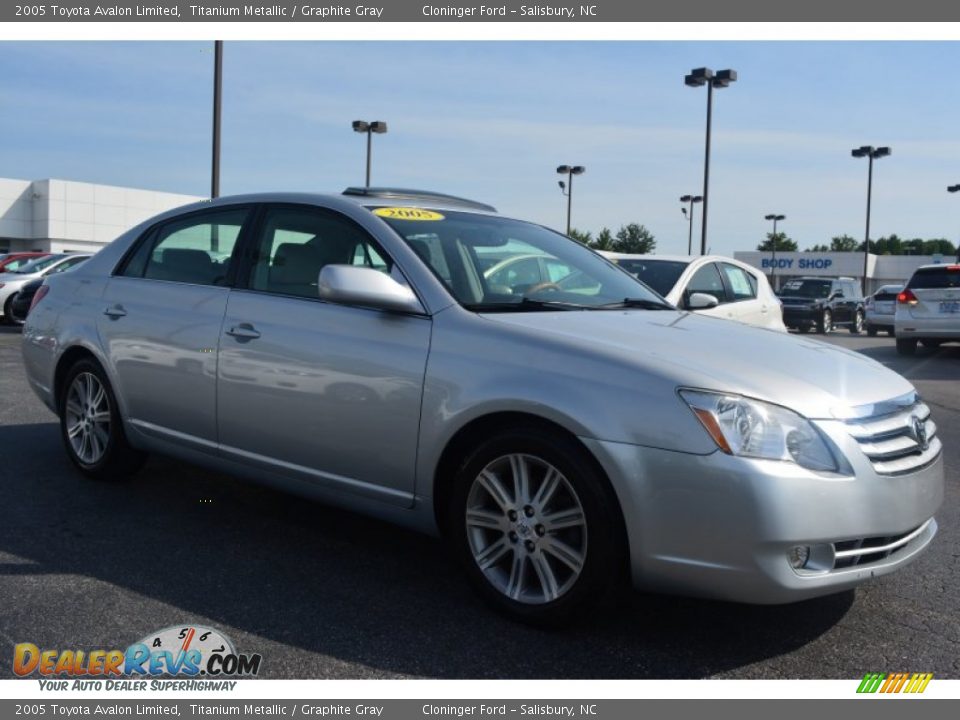 2005 Toyota Avalon Limited Titanium Metallic / Graphite Gray Photo #1