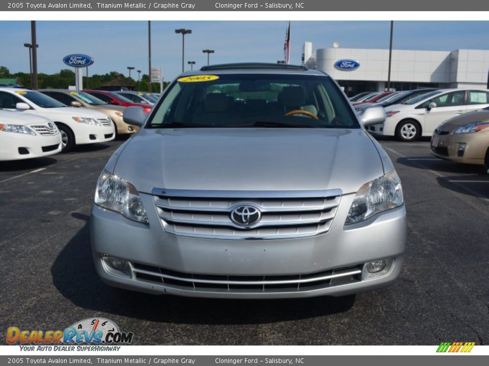 2005 Toyota Avalon Limited Titanium Metallic / Graphite Gray Photo #7