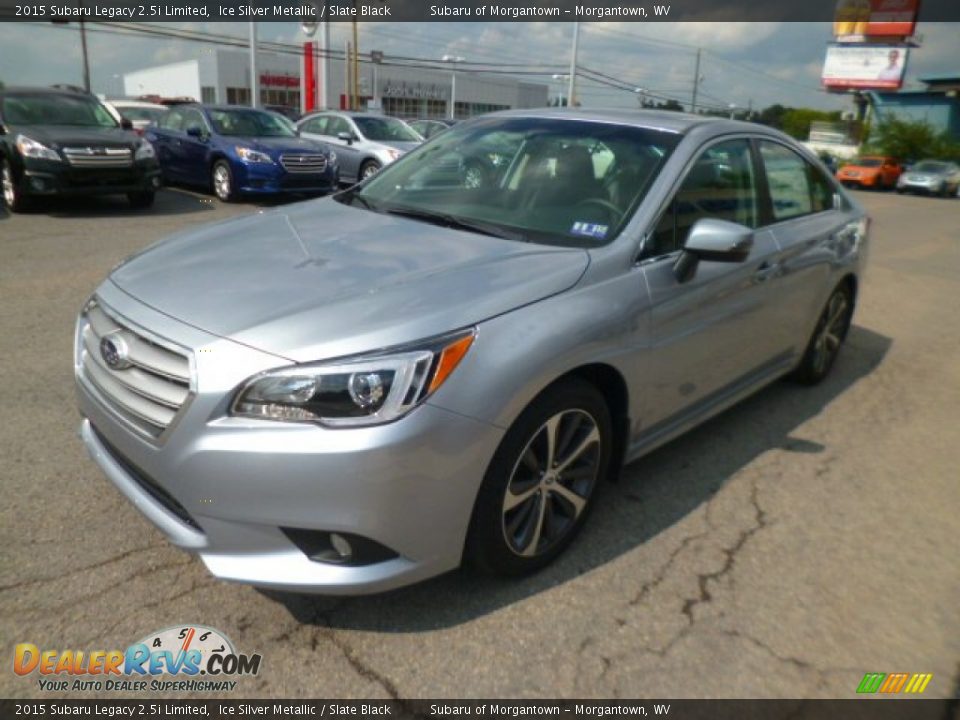 2015 Subaru Legacy 2.5i Limited Ice Silver Metallic / Slate Black Photo #3