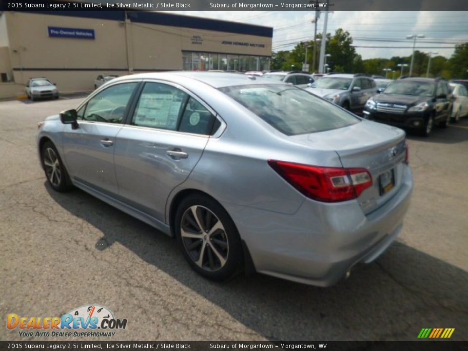 2015 Subaru Legacy 2.5i Limited Ice Silver Metallic / Slate Black Photo #5