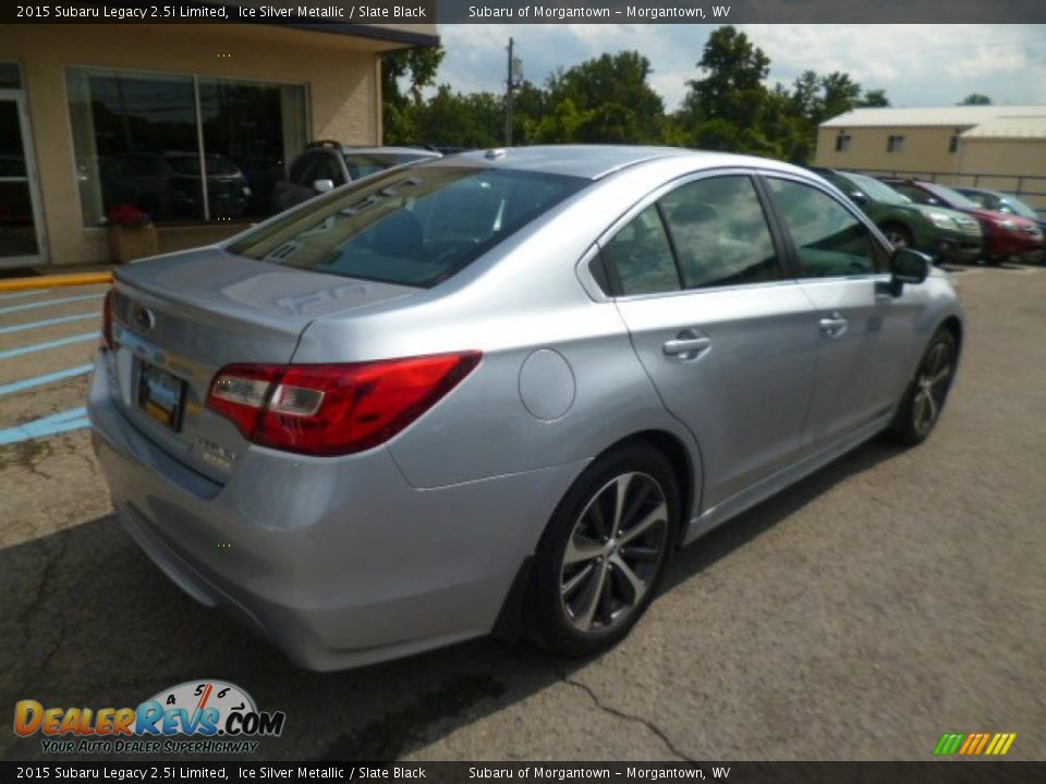 2015 Subaru Legacy 2.5i Limited Ice Silver Metallic / Slate Black Photo #7