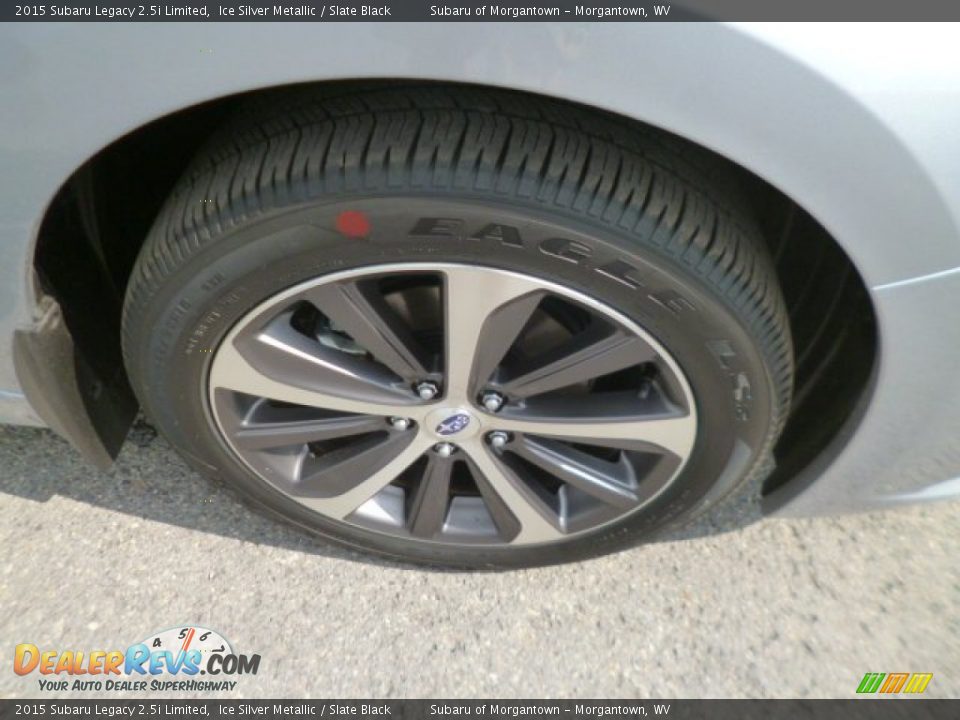 2015 Subaru Legacy 2.5i Limited Ice Silver Metallic / Slate Black Photo #9