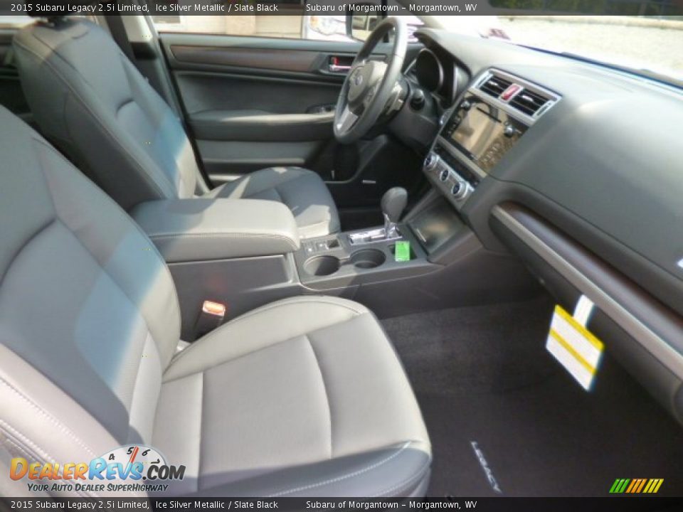 2015 Subaru Legacy 2.5i Limited Ice Silver Metallic / Slate Black Photo #10