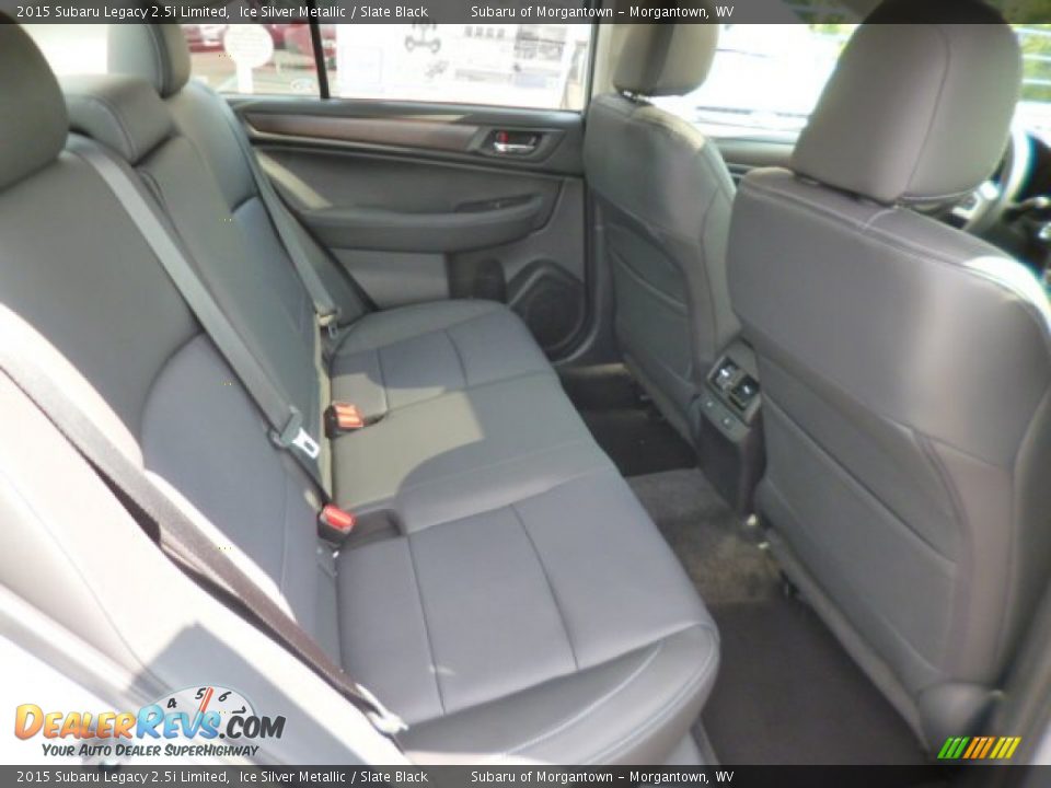 2015 Subaru Legacy 2.5i Limited Ice Silver Metallic / Slate Black Photo #11