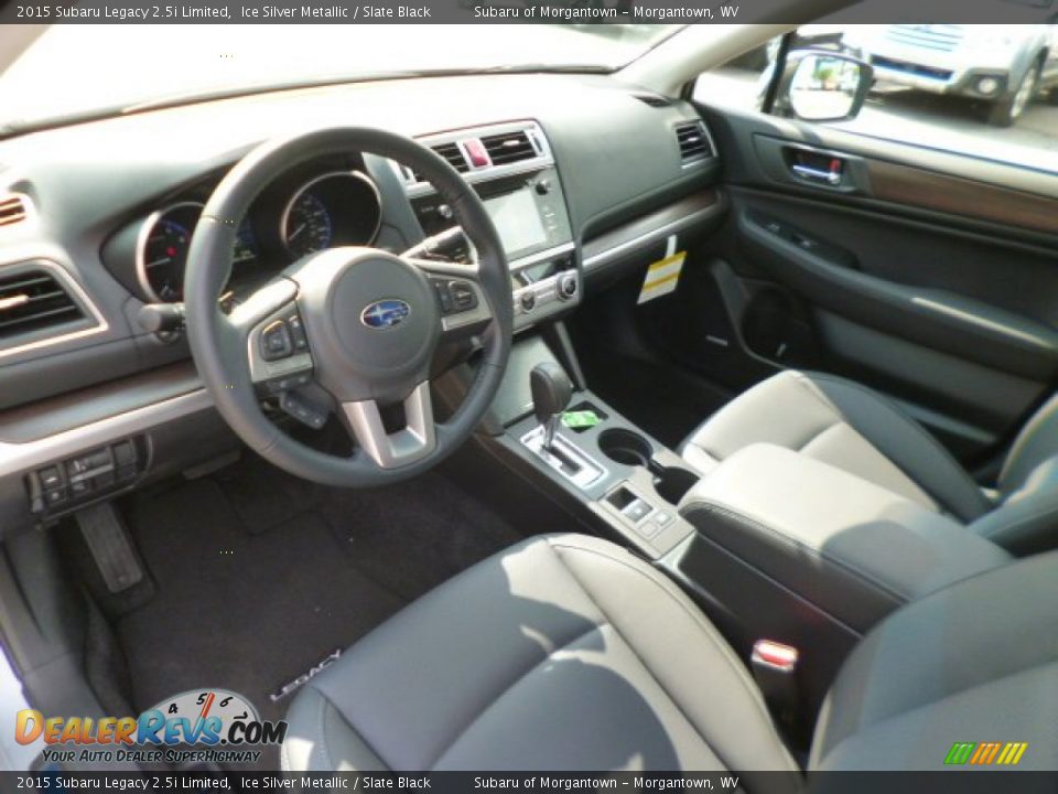 2015 Subaru Legacy 2.5i Limited Ice Silver Metallic / Slate Black Photo #15