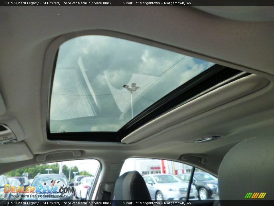 2015 Subaru Legacy 2.5i Limited Ice Silver Metallic / Slate Black Photo #17