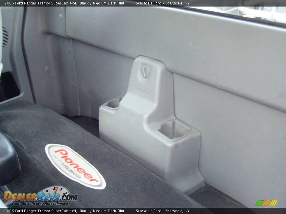 2006 Ford Ranger Tremor SuperCab 4x4 Black / Medium Dark Flint Photo #15