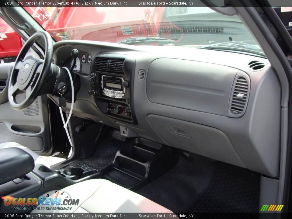 2006 Ford Ranger Tremor SuperCab 4x4 Black / Medium Dark Flint Photo #19