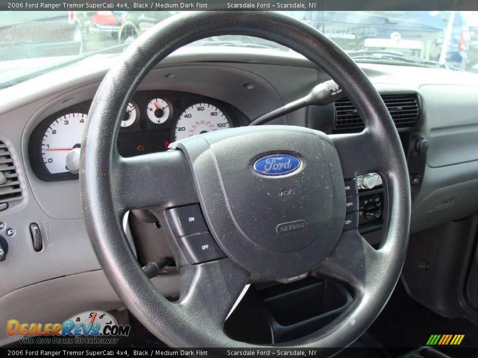 2006 Ford Ranger Tremor SuperCab 4x4 Black / Medium Dark Flint Photo #21
