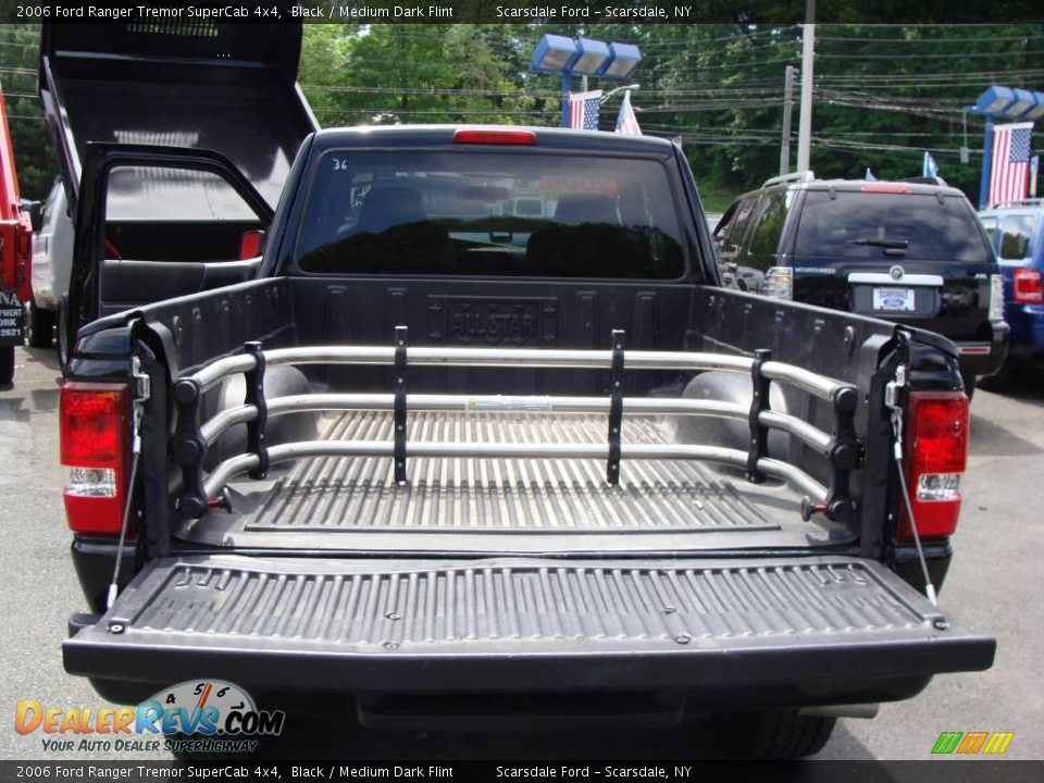 2006 Ford Ranger Tremor SuperCab 4x4 Black / Medium Dark Flint Photo #23