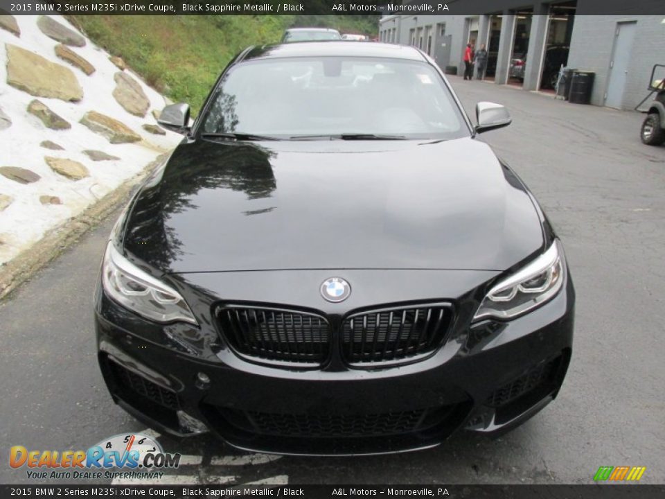 2015 BMW 2 Series M235i xDrive Coupe Black Sapphire Metallic / Black Photo #8