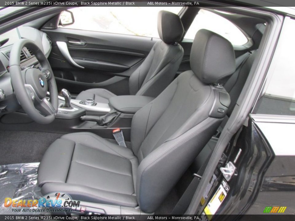 Front Seat of 2015 BMW 2 Series M235i xDrive Coupe Photo #12