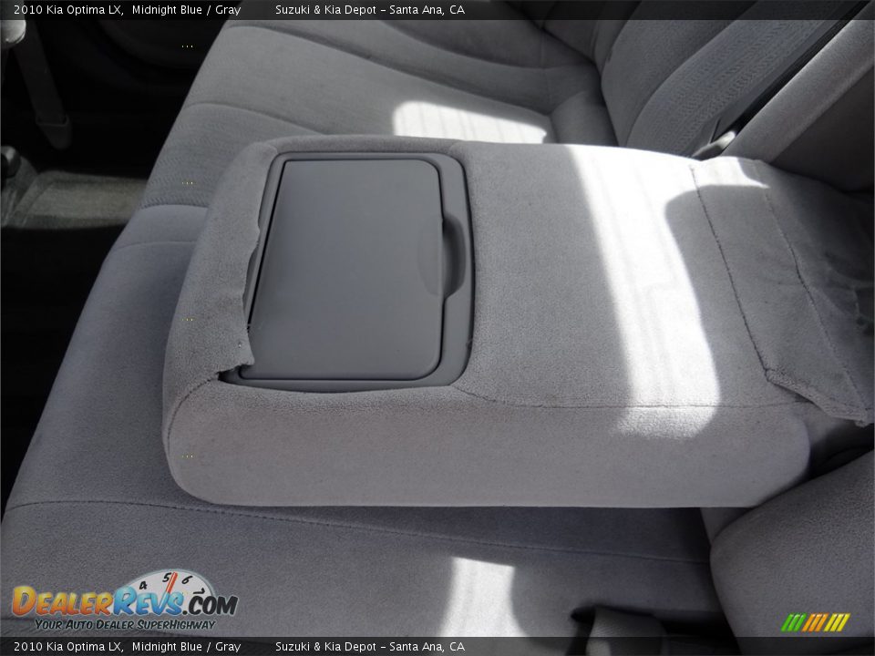 2010 Kia Optima LX Midnight Blue / Gray Photo #12