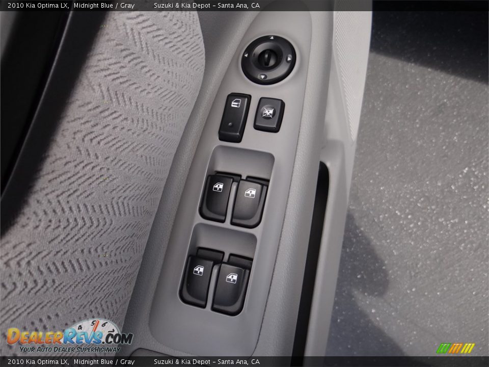 2010 Kia Optima LX Midnight Blue / Gray Photo #15