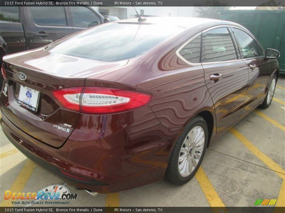 2015 Ford Fusion Hybrid SE Bronze Fire Metallic / Dune Photo #1