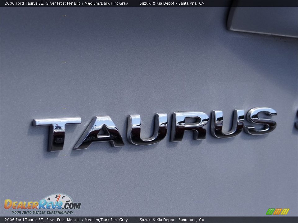 2006 Ford Taurus SE Silver Frost Metallic / Medium/Dark Flint Grey Photo #10