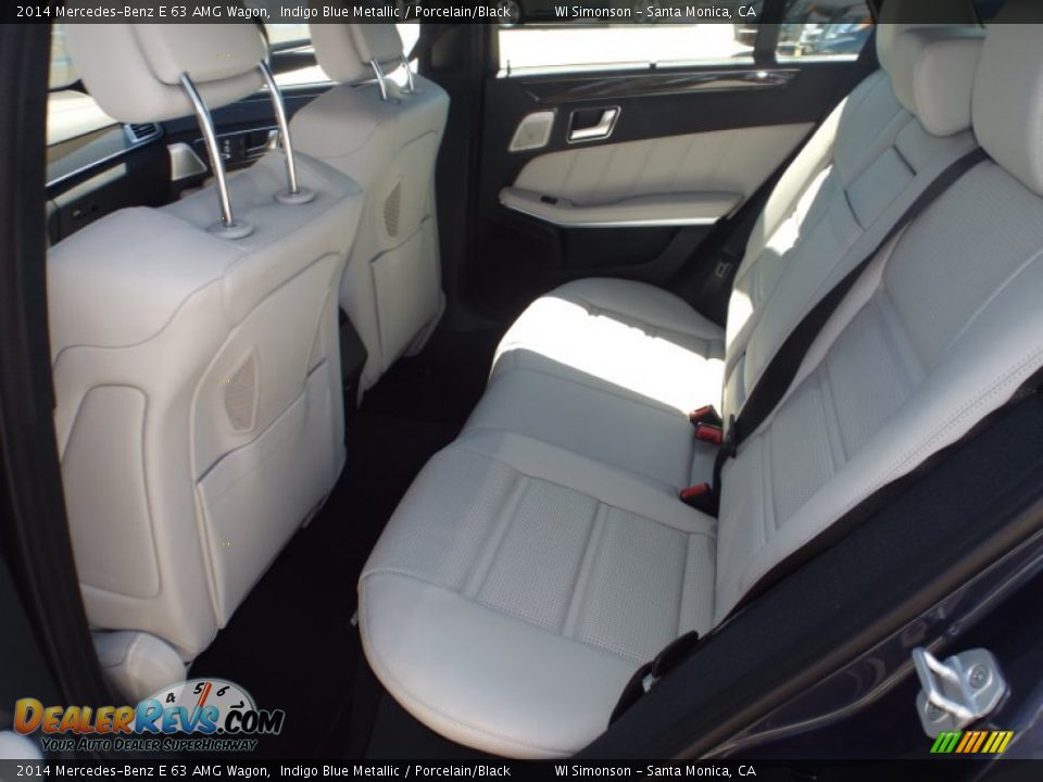 Rear Seat of 2014 Mercedes-Benz E 63 AMG Wagon Photo #8