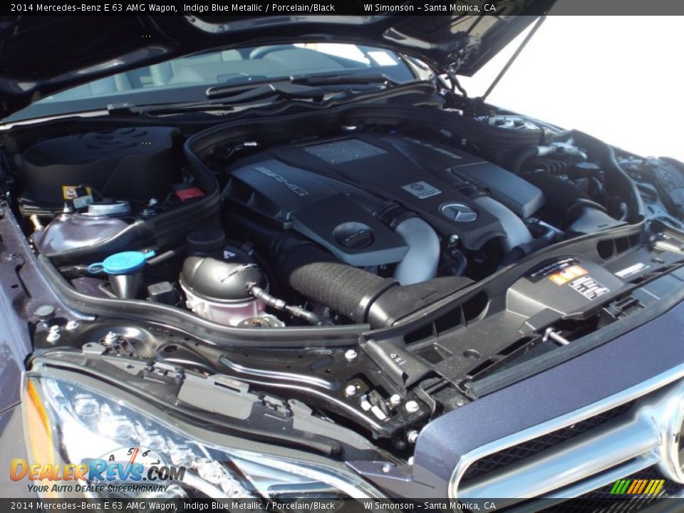 2014 Mercedes-Benz E 63 AMG Wagon 5.5 Liter AMG Biturbo DOHC 32-Valve VVT V8 Engine Photo #16