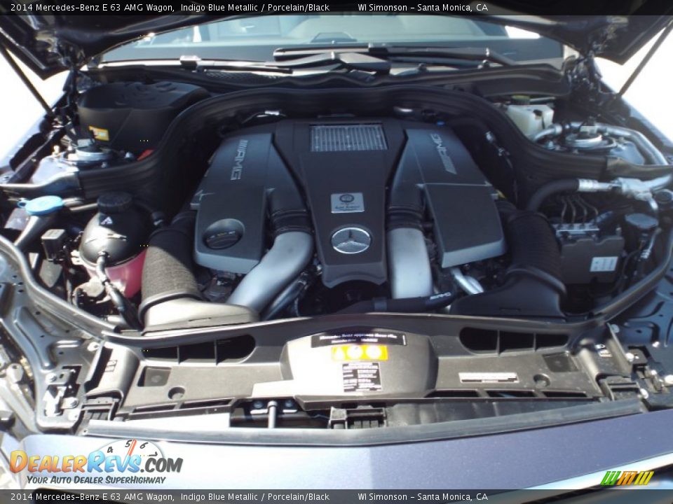 2014 Mercedes-Benz E 63 AMG Wagon 5.5 Liter AMG Biturbo DOHC 32-Valve VVT V8 Engine Photo #17