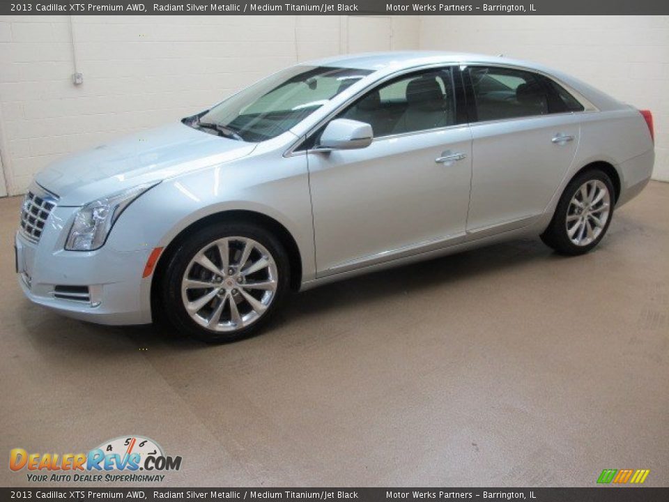 2013 Cadillac XTS Premium AWD Radiant Silver Metallic / Medium Titanium/Jet Black Photo #5