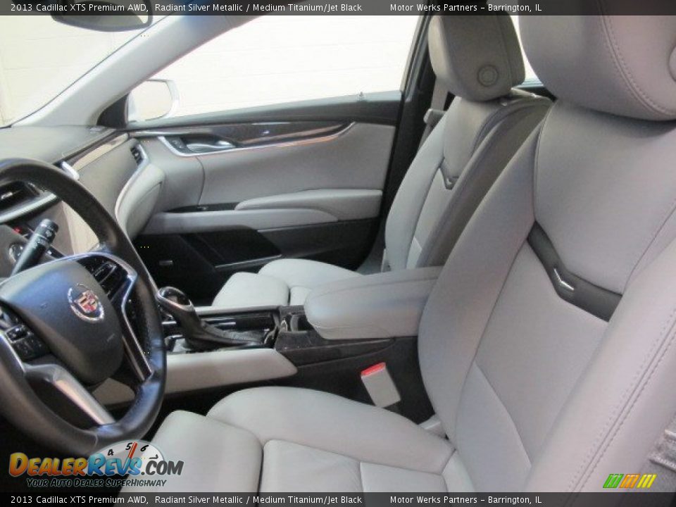 2013 Cadillac XTS Premium AWD Radiant Silver Metallic / Medium Titanium/Jet Black Photo #11