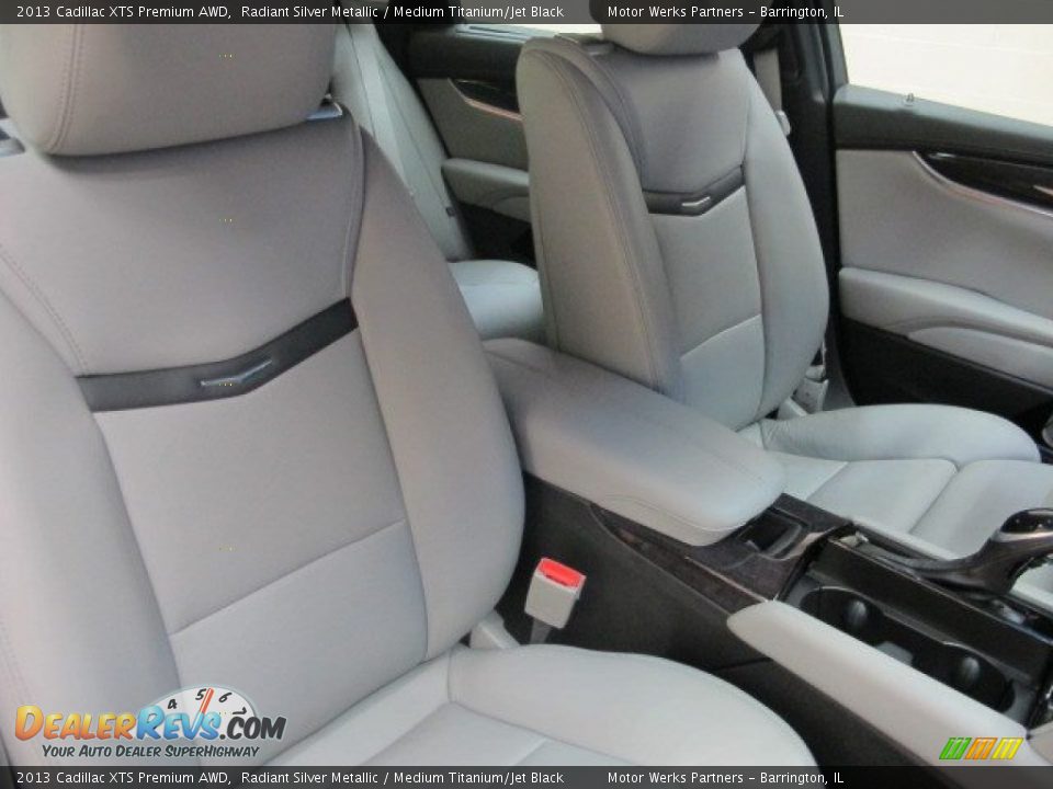 2013 Cadillac XTS Premium AWD Radiant Silver Metallic / Medium Titanium/Jet Black Photo #18