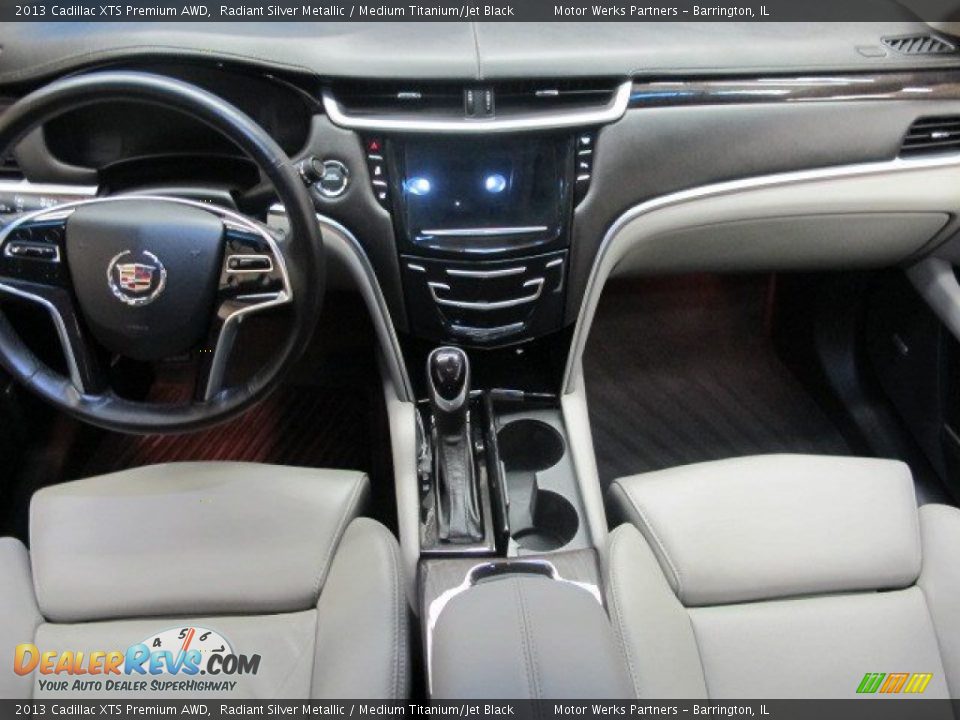 2013 Cadillac XTS Premium AWD Radiant Silver Metallic / Medium Titanium/Jet Black Photo #20