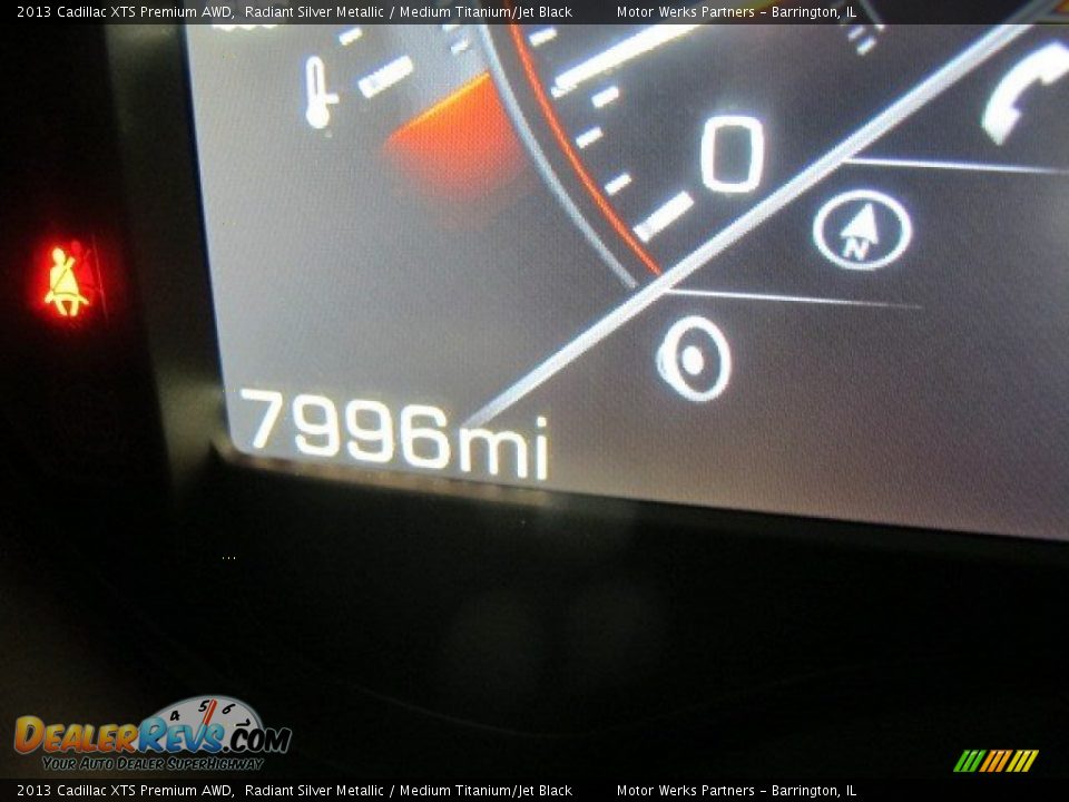 2013 Cadillac XTS Premium AWD Radiant Silver Metallic / Medium Titanium/Jet Black Photo #23