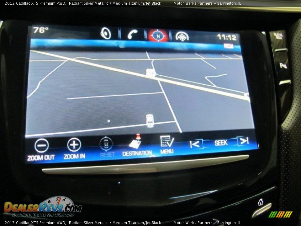 2013 Cadillac XTS Premium AWD Radiant Silver Metallic / Medium Titanium/Jet Black Photo #28