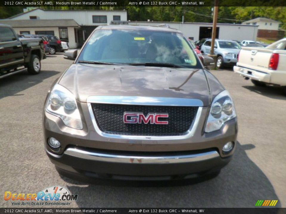 2012 GMC Acadia SLT AWD Medium Brown Metallic / Cashmere Photo #2