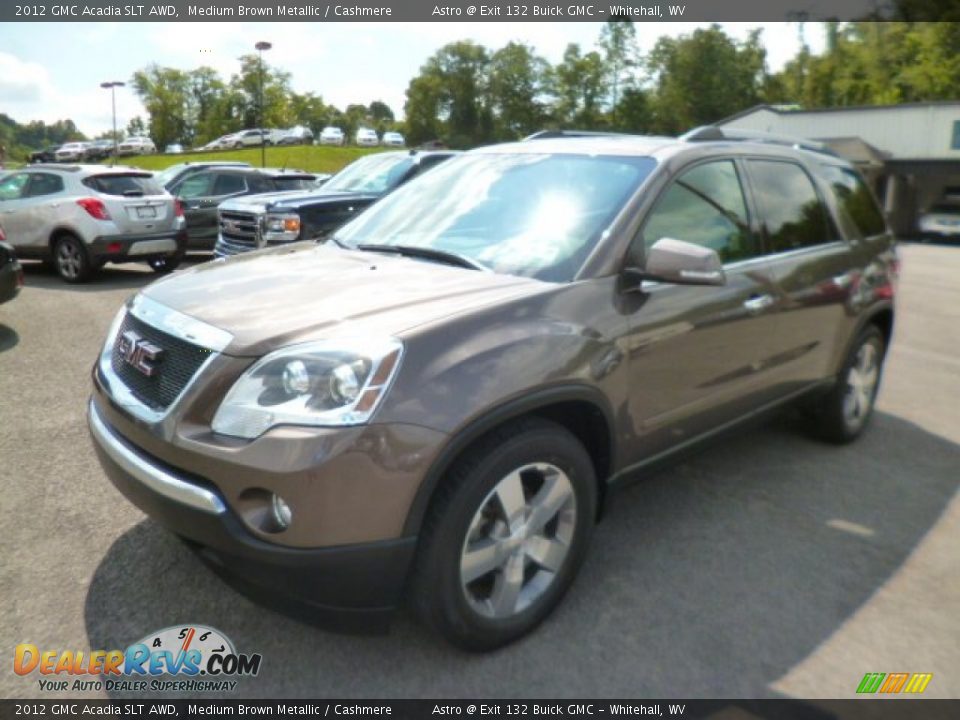 2012 GMC Acadia SLT AWD Medium Brown Metallic / Cashmere Photo #3