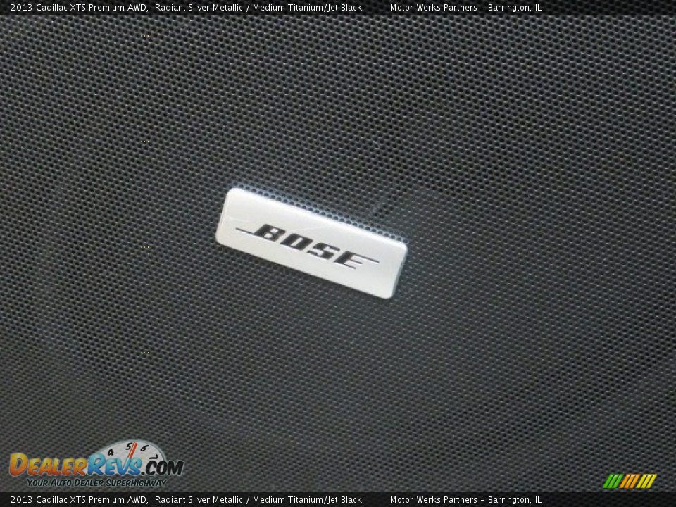 2013 Cadillac XTS Premium AWD Radiant Silver Metallic / Medium Titanium/Jet Black Photo #35