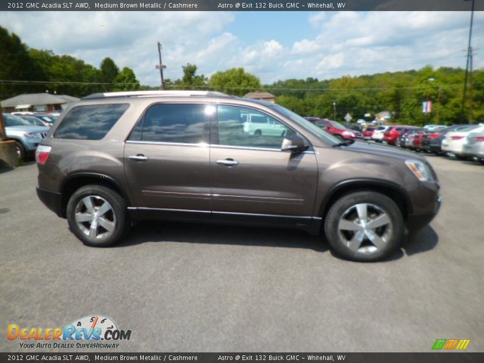 2012 GMC Acadia SLT AWD Medium Brown Metallic / Cashmere Photo #8