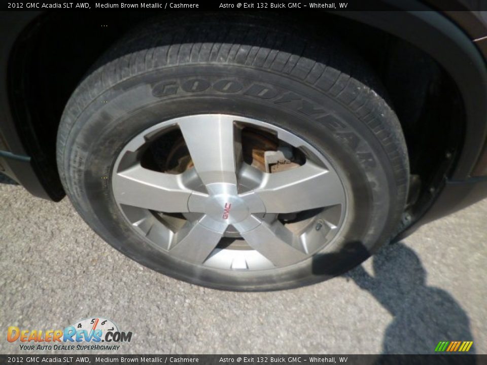 2012 GMC Acadia SLT AWD Medium Brown Metallic / Cashmere Photo #9