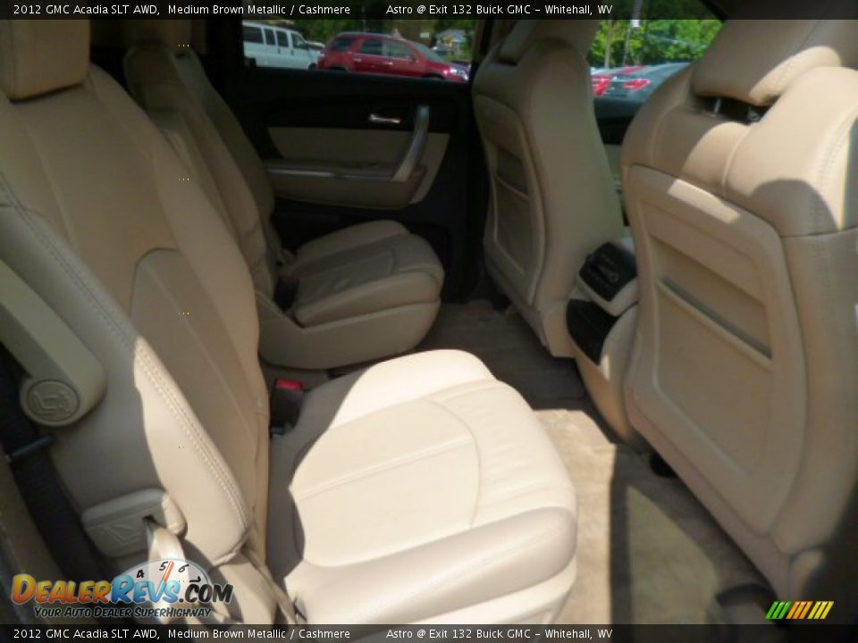 2012 GMC Acadia SLT AWD Medium Brown Metallic / Cashmere Photo #11