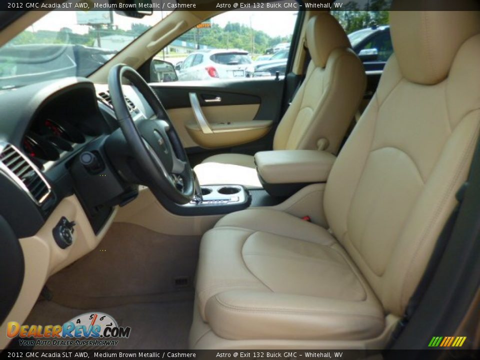 2012 GMC Acadia SLT AWD Medium Brown Metallic / Cashmere Photo #15