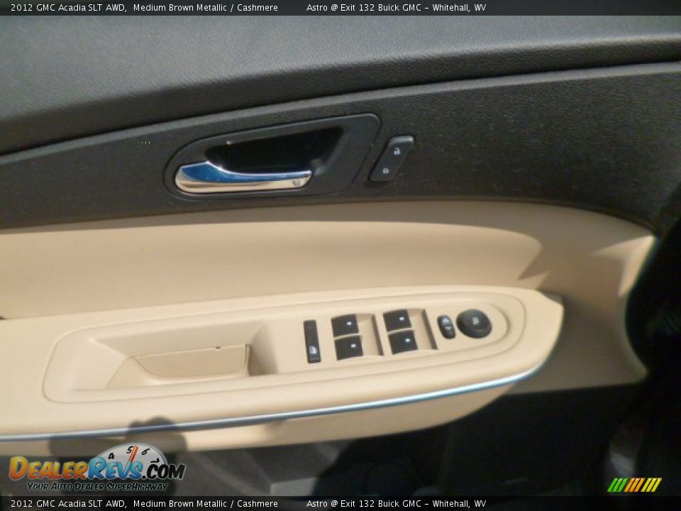 2012 GMC Acadia SLT AWD Medium Brown Metallic / Cashmere Photo #17