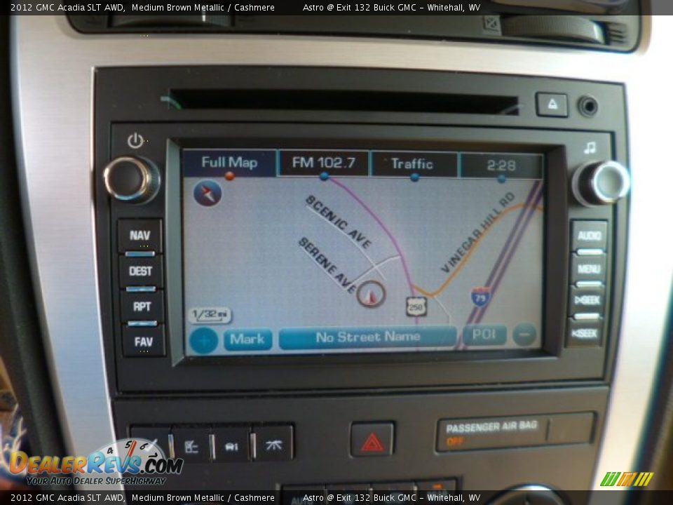 2012 GMC Acadia SLT AWD Medium Brown Metallic / Cashmere Photo #19