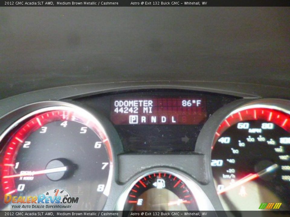 2012 GMC Acadia SLT AWD Medium Brown Metallic / Cashmere Photo #20