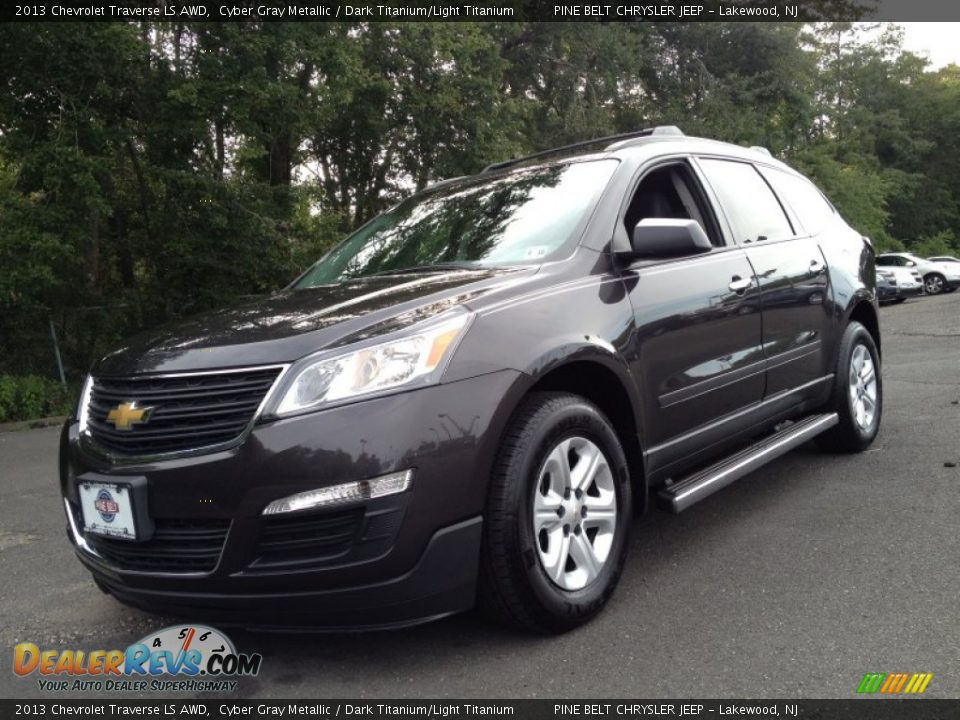 2013 Chevrolet Traverse LS AWD Cyber Gray Metallic / Dark Titanium/Light Titanium Photo #1