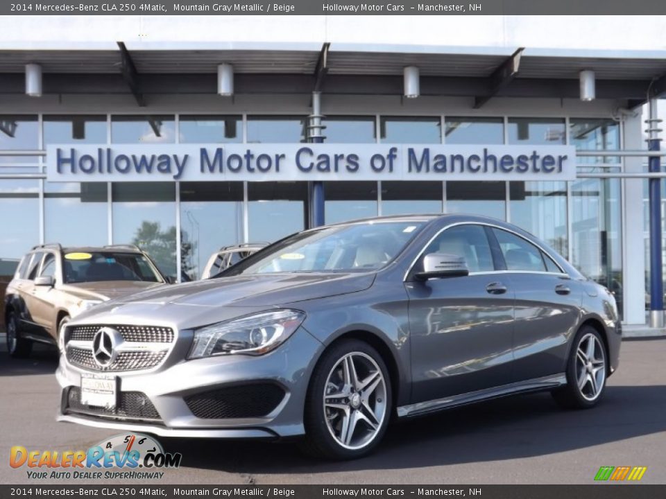 2014 Mercedes-Benz CLA 250 4Matic Mountain Gray Metallic / Beige Photo #1