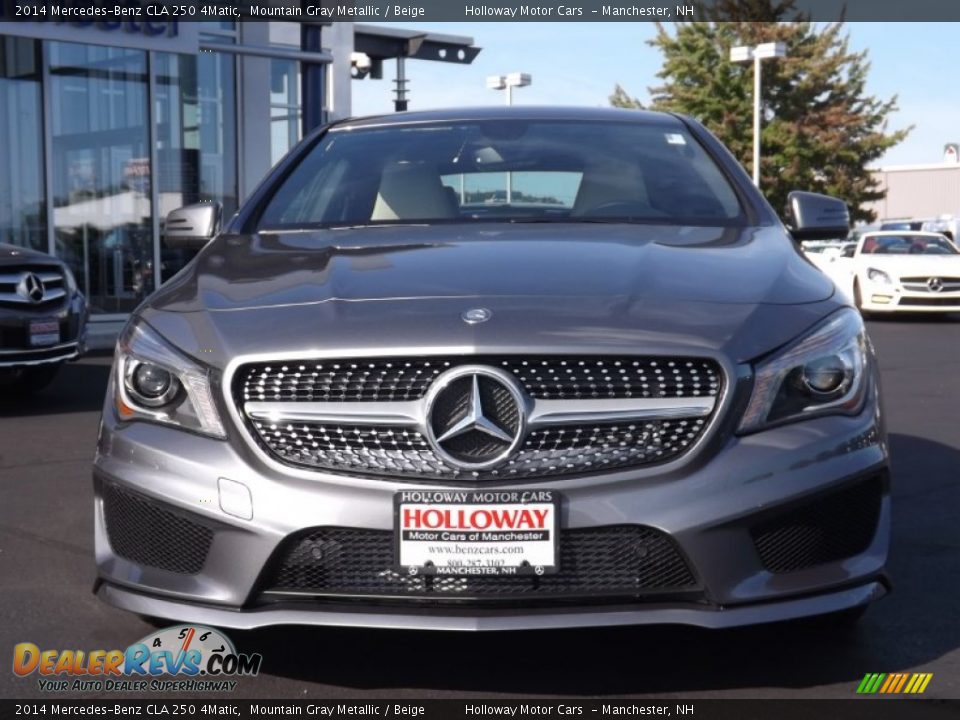 2014 Mercedes-Benz CLA 250 4Matic Mountain Gray Metallic / Beige Photo #2