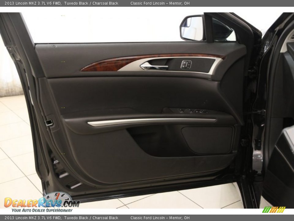 2013 Lincoln MKZ 3.7L V6 FWD Tuxedo Black / Charcoal Black Photo #4