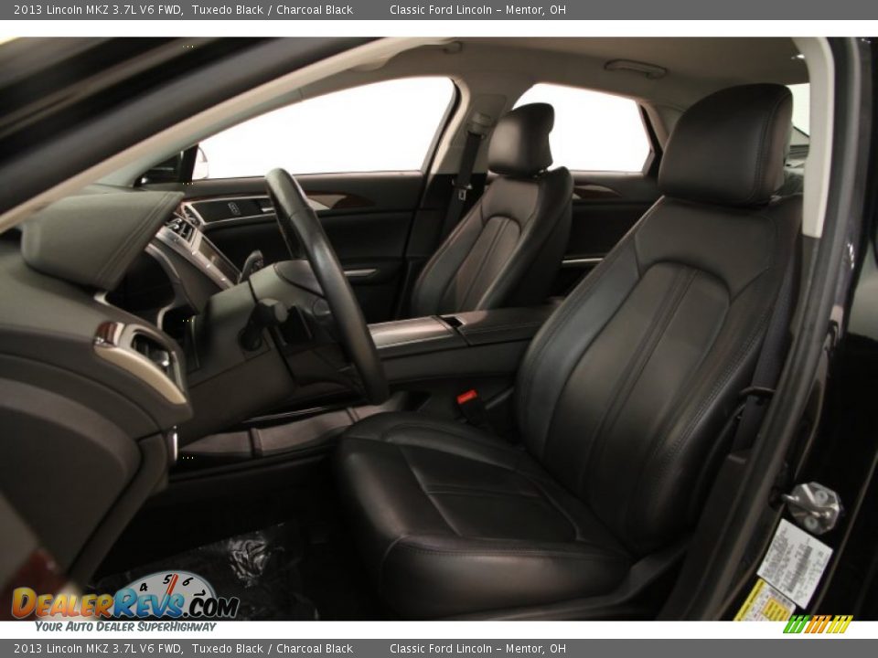 2013 Lincoln MKZ 3.7L V6 FWD Tuxedo Black / Charcoal Black Photo #5