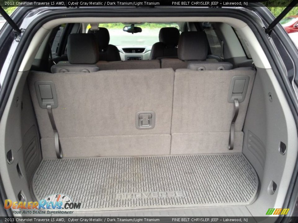 2013 Chevrolet Traverse LS AWD Cyber Gray Metallic / Dark Titanium/Light Titanium Photo #9