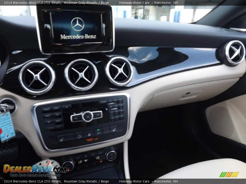 2014 Mercedes-Benz CLA 250 4Matic Mountain Gray Metallic / Beige Photo #8