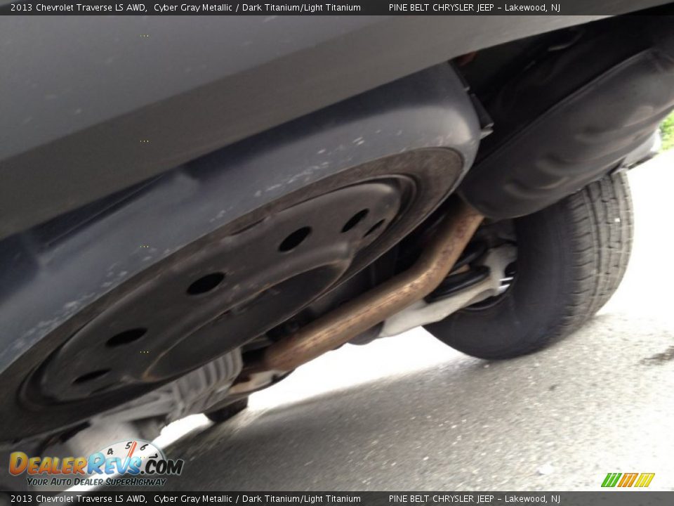 2013 Chevrolet Traverse LS AWD Cyber Gray Metallic / Dark Titanium/Light Titanium Photo #10